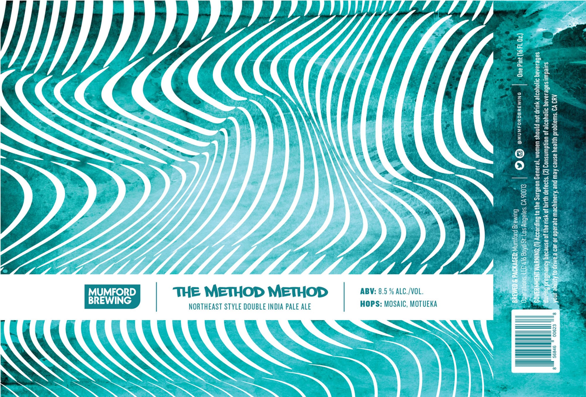 The Method by Mumford Brewing - beer label