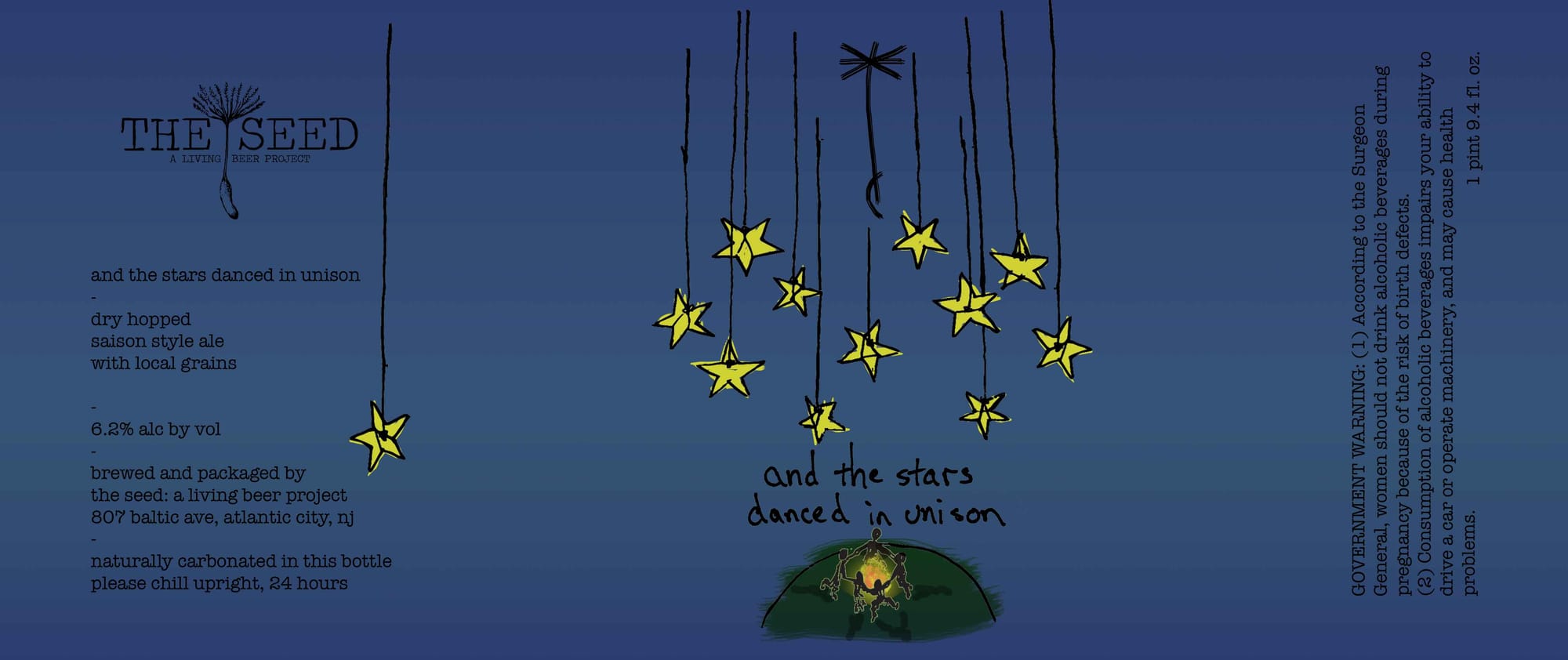 The Seed by Lost Republic Brewing - beer label