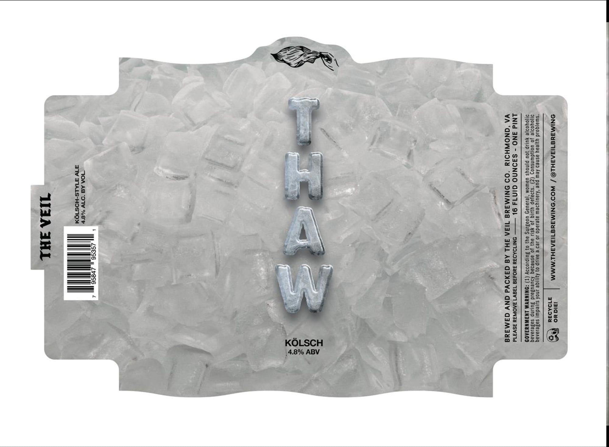 The Veil by The Veil Brewing Co. - beer label