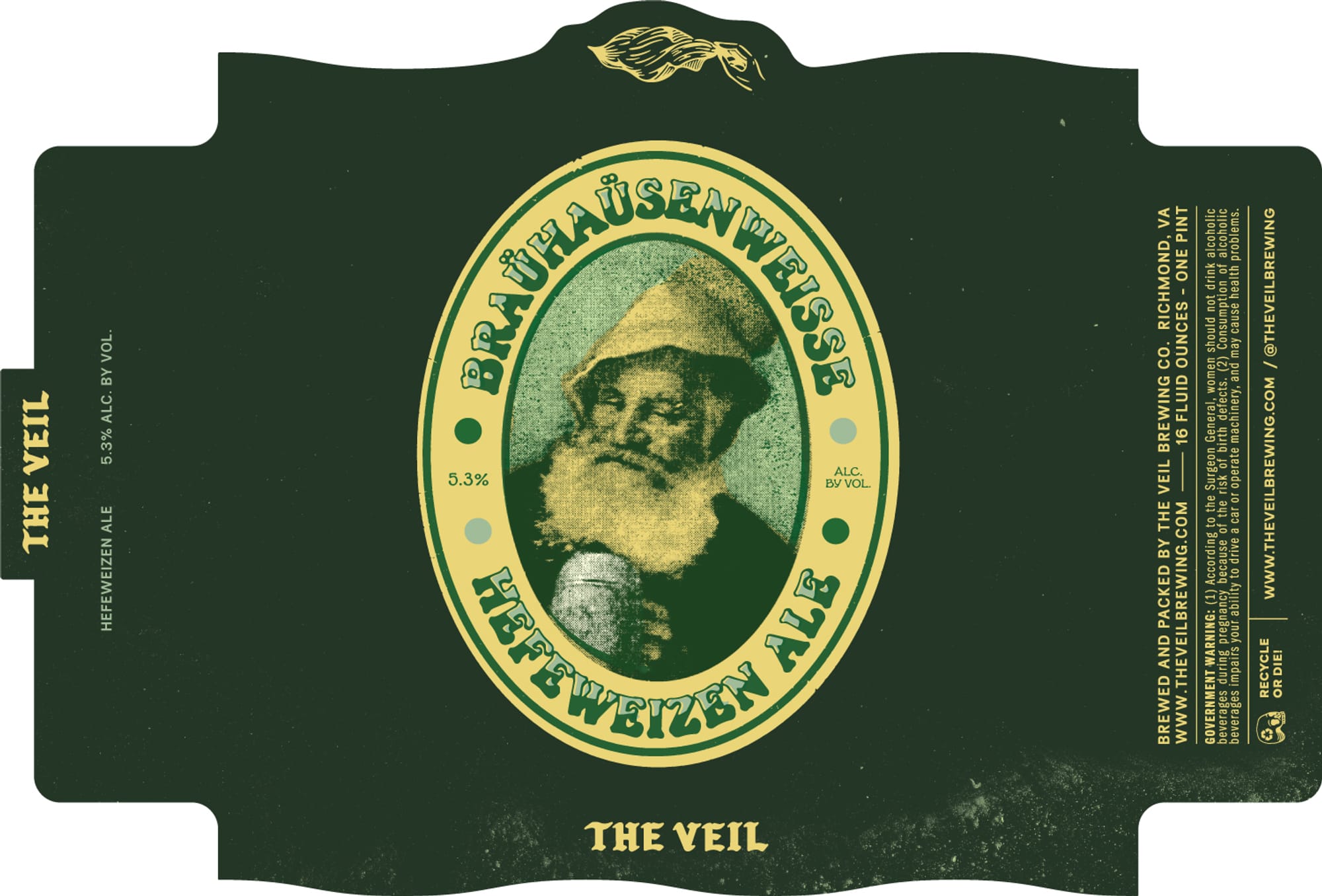 The Veil by The Veil Brewing Co. - beer label