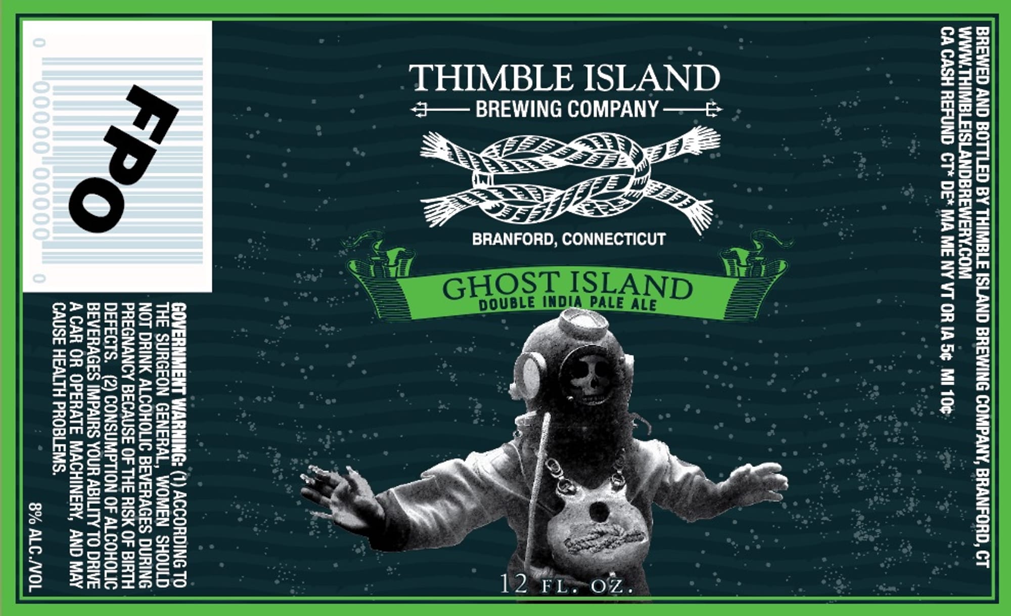 Ghost Island by Thimble Island Brewing Company - beer label