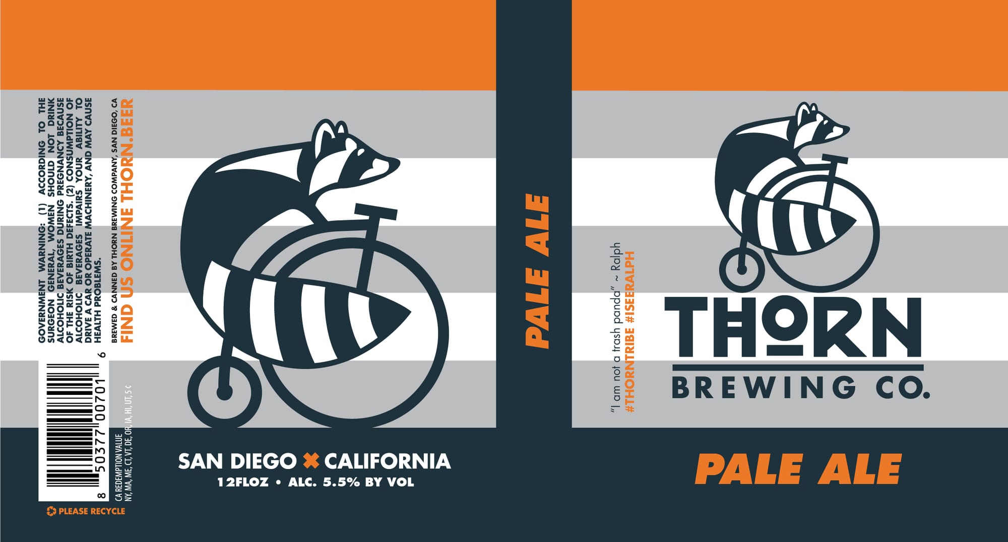Pale Ale by Thorn Brewing Co. - beer label