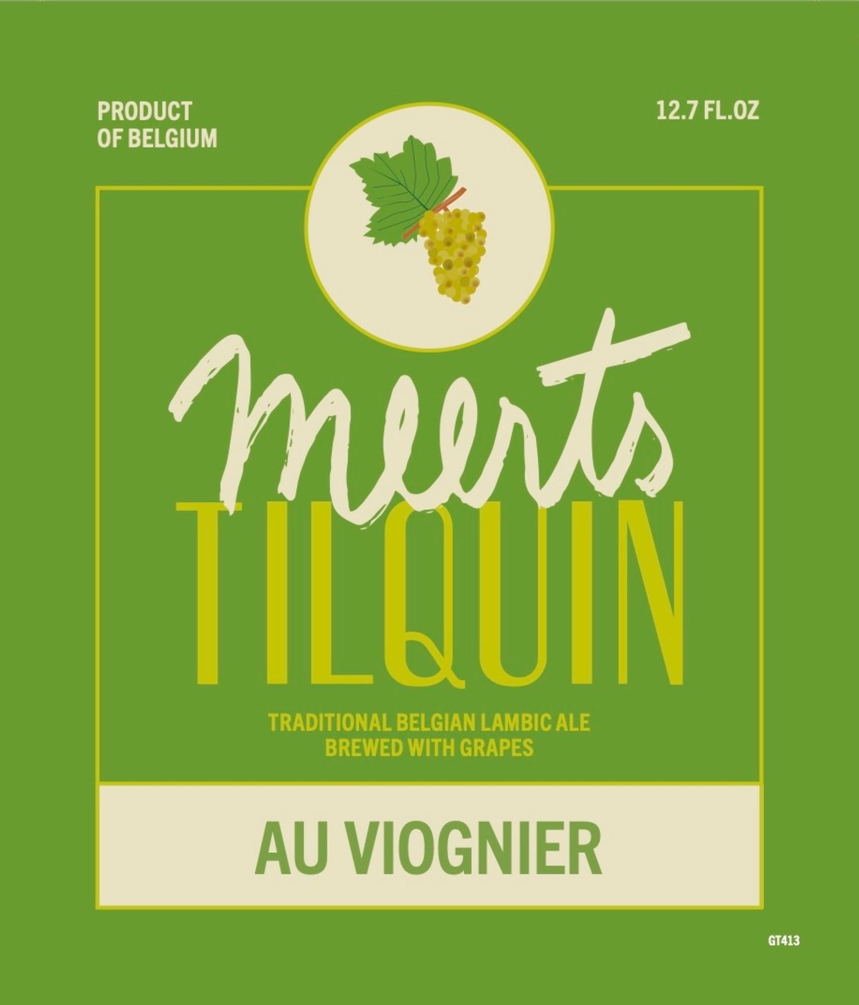 Tilquin Au Vioigner by Meerts - beer label