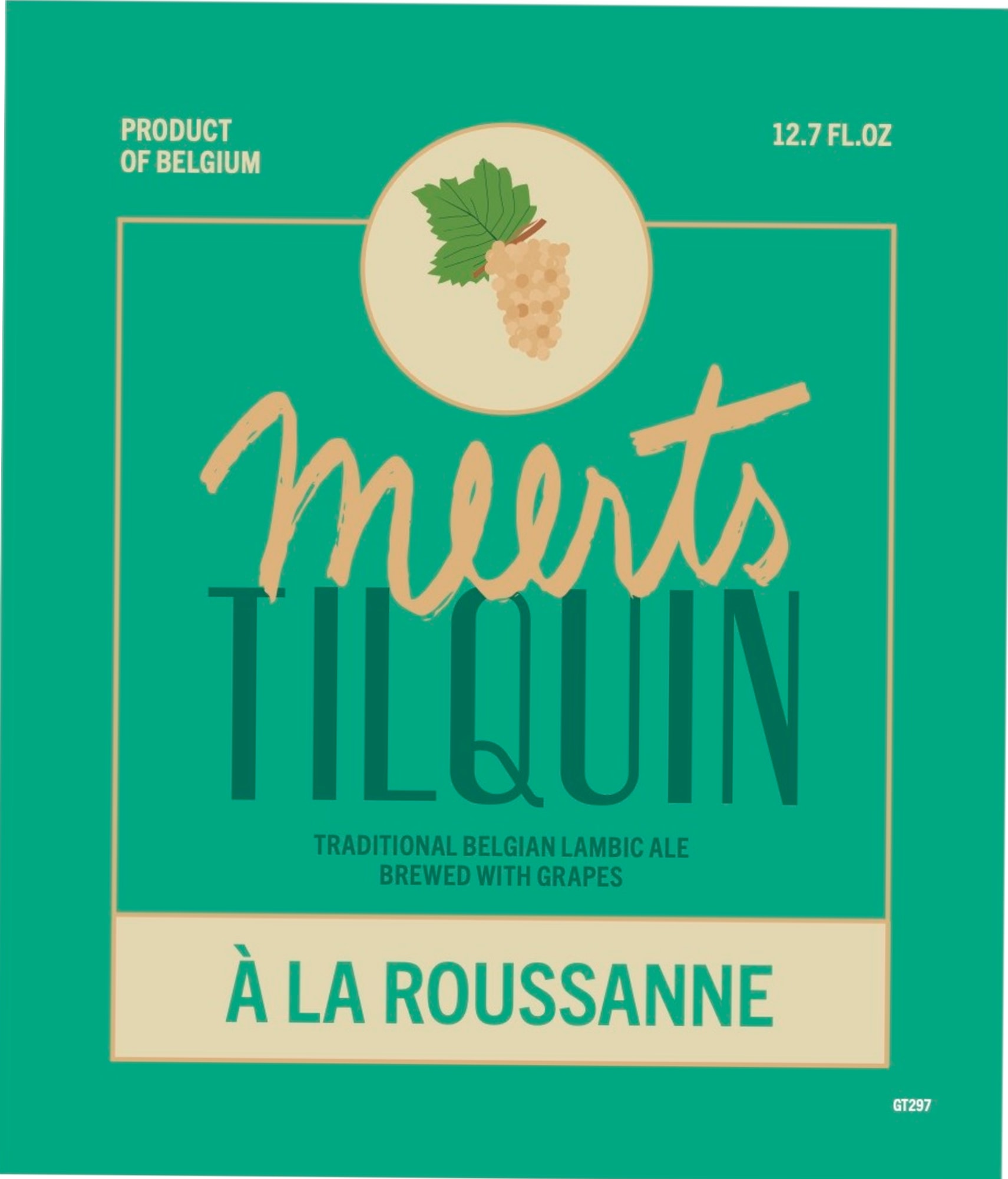 Tilquin À la Rousanne by Meerts - beer label