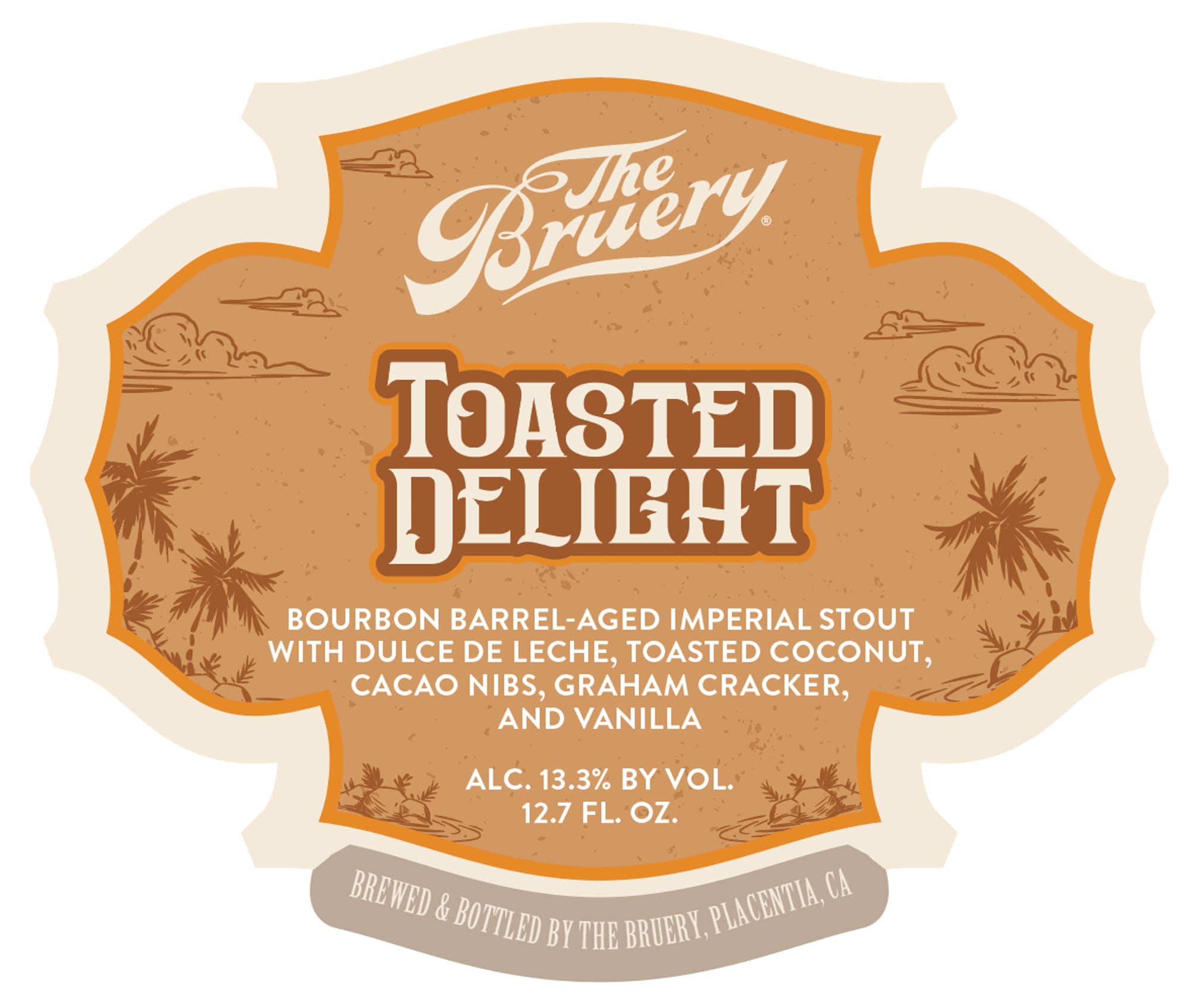 Toasted Delight by The Bruery - beer label