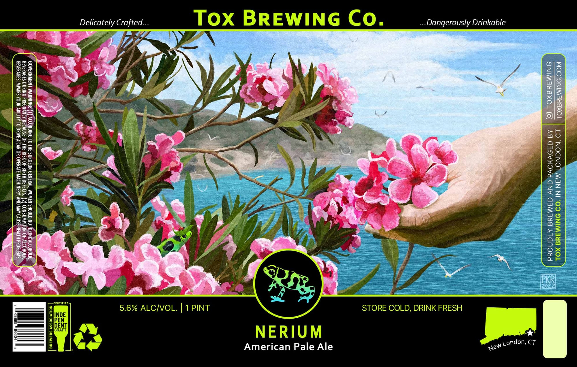 Nerium by Tox Brewing Co. - beer label