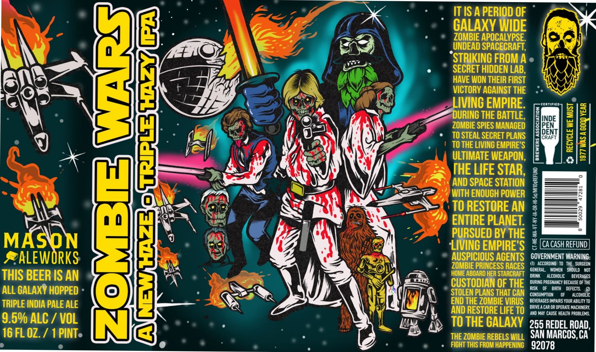 Triple Bite by Mason Aleworks - beer label
