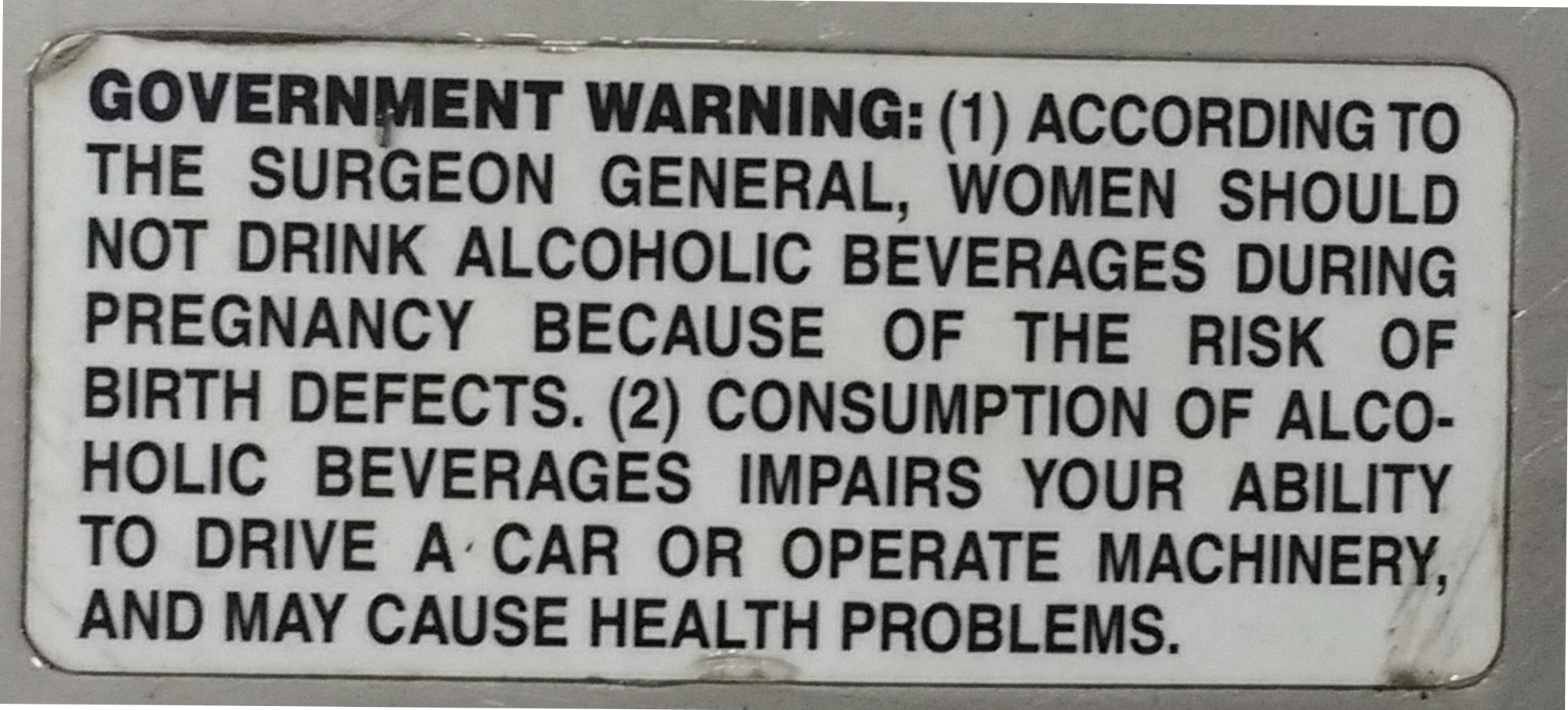Unknown by Unknown - beer label