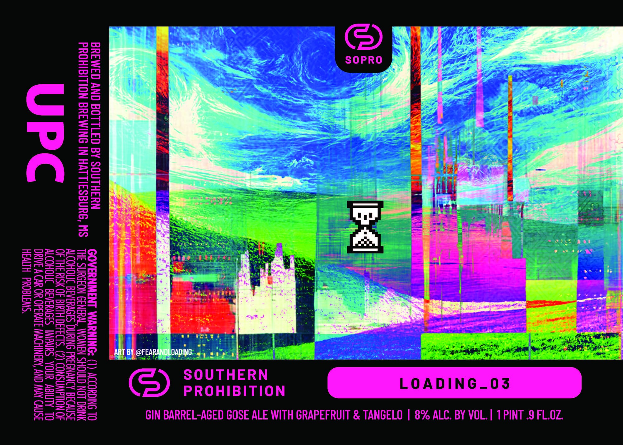 UPC by Southern Prohibition - beer label