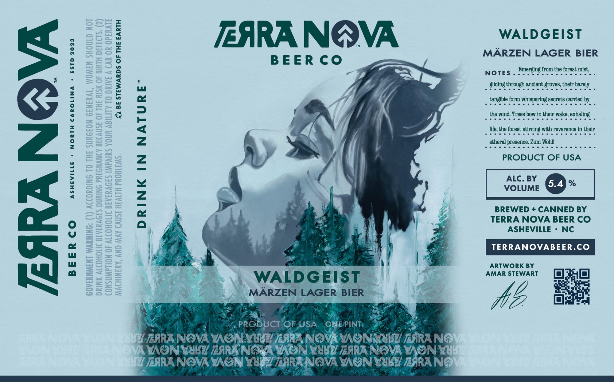 Waldgeist by Terra Nova Beer Co. - beer label