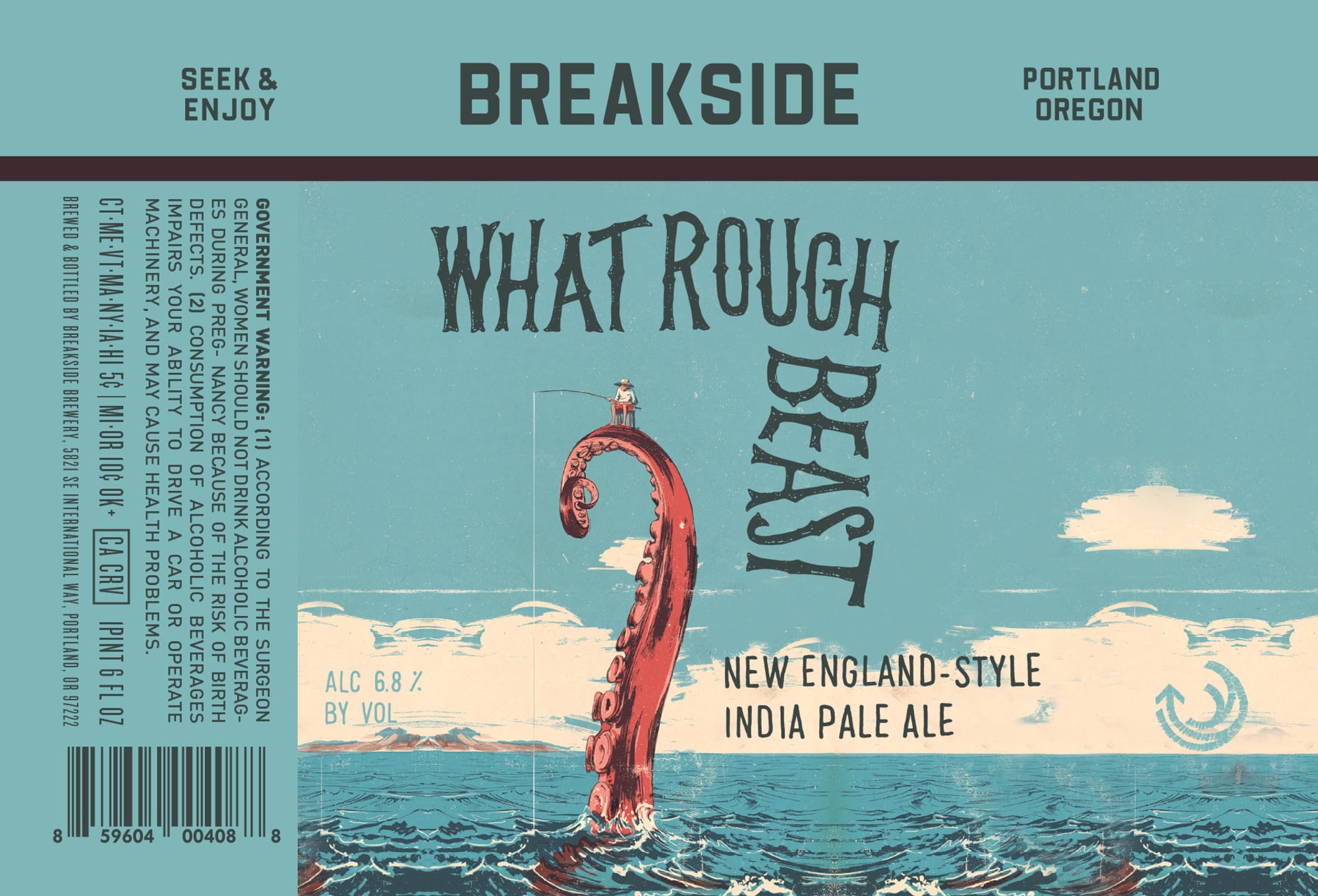 What Rough Beast by Breakside Brewery - beer label