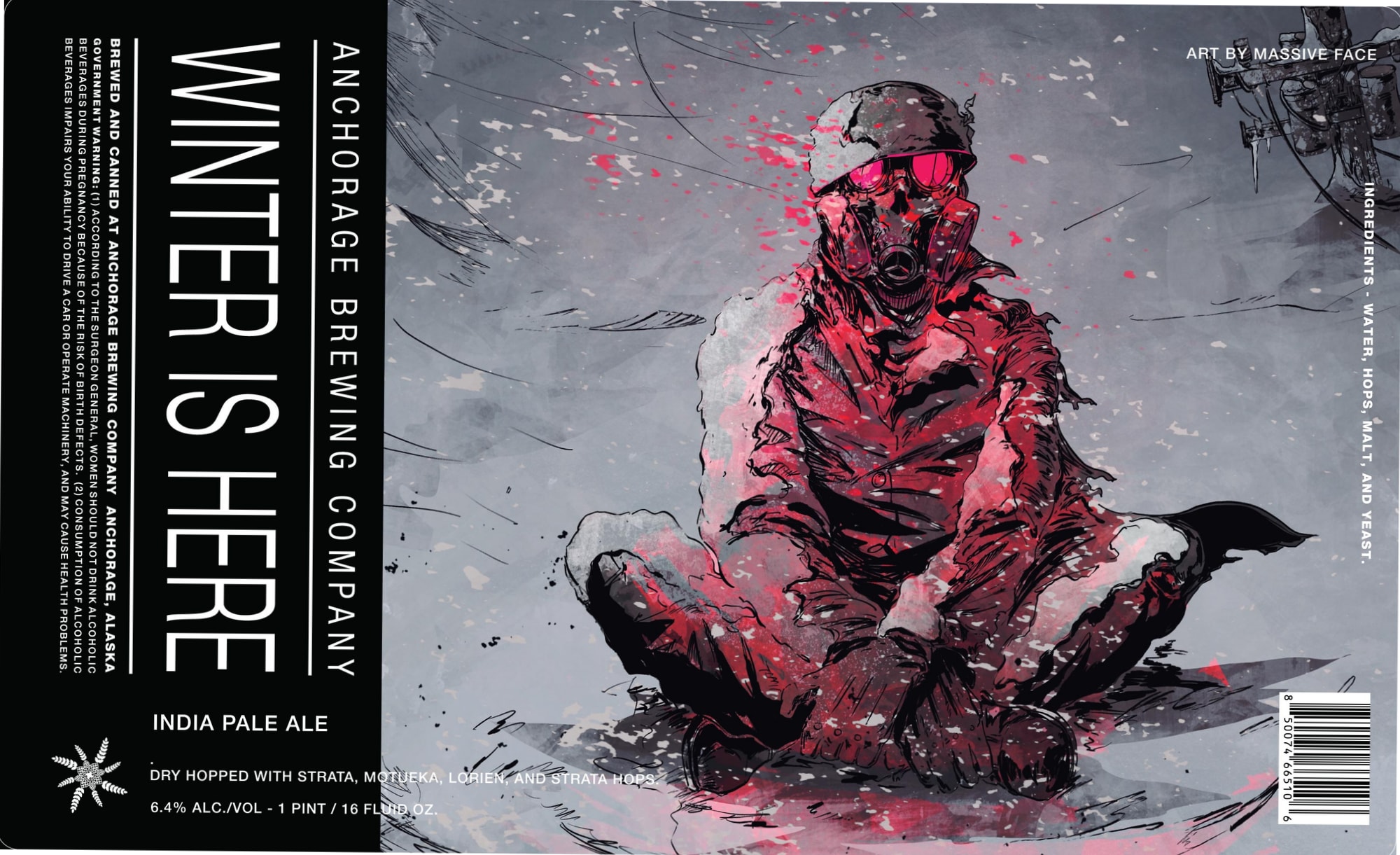Winter Is Here by Anchorage Brewing Company - beer label