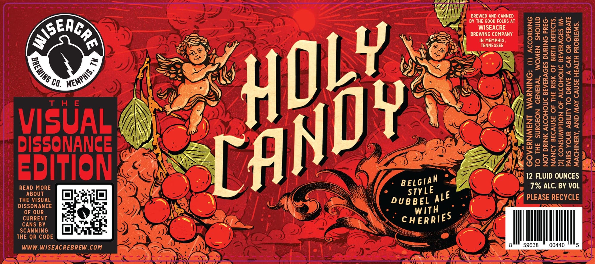 Holy Candy by Wiseacre Brewing Company - beer label
