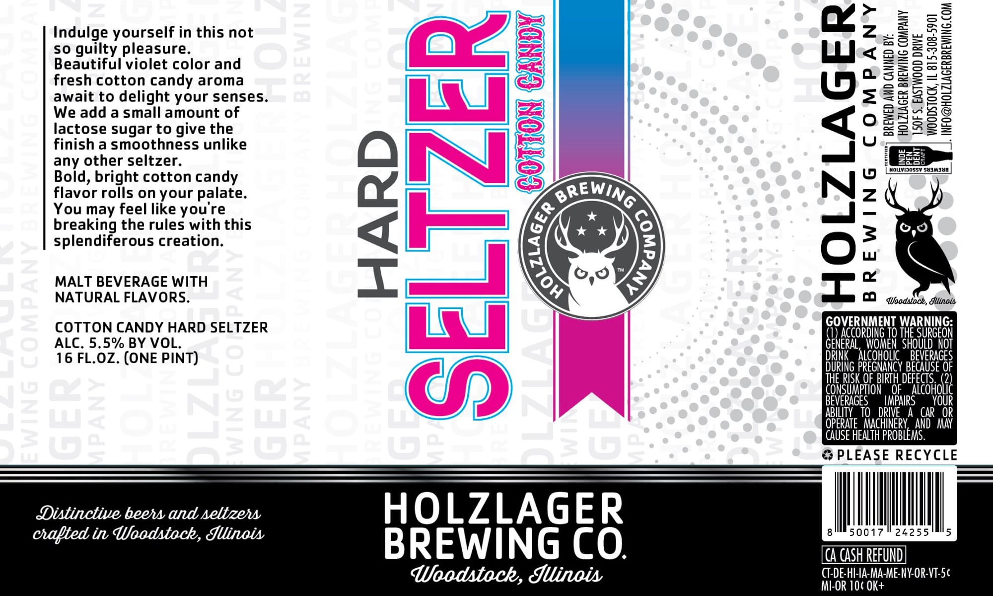 Zer by Holzlager Brewing Co. - beer label